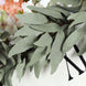 5ft | Frosted Real Touch Artificial Willow Leaf Garland, Flexible Vine