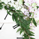 5ft | Green Real Touch Artificial Willow Leaf Garland, Flexible Vine#whtbkgd