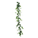 5ft | Green Real Touch Artificial Poplar Leaf Garland, Flexible Vine