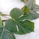 6ft Light Green Artificial Monstera Leaf Garland Plant, Tropical Vine