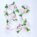 2 Pack | 7ft Blush/Rose Gold Artificial Cherry Blossom Flower Garland#whtbkgd