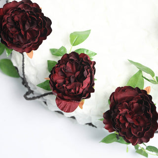 Create a Picture-Perfect Event with the Silk Peony Flower Garland