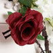 6ft | Burgundy Artificial Silk Rose Hanging Flower Garland, Faux Vine#whtbkgd