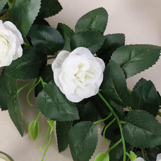 Create Unforgettable Memories with our Artificial Silk Roses Flower Garland