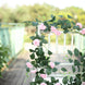 6ft | 20 Pink Artificial Silk Roses Flower Garland, Hanging Vine