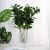 2 Stems | 26inch Green Artificial Lemon Leaf Branches Faux Greenery Plant