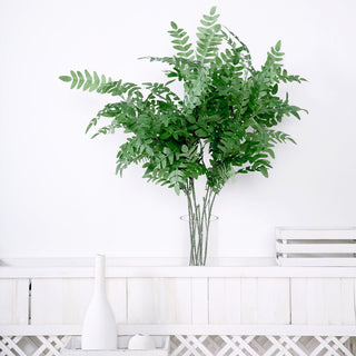 Add Natural Green to Your Décor with Light Green Artificial Silk Honey Locust Branches