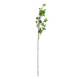 3 Pack | 43inch Artificial Green Petal Branches Leaf Spray, Faux Leaf Branches
