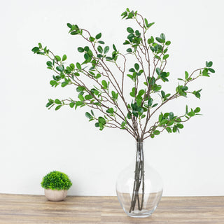 Enhance Your Event Decor with Artificial Green Petal Branches