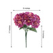 5 Bushes | Lavender Lilac / Pink Artificial Silk Hydrangea Flower Bouquets