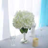 5 Bushes | Cream Artificial Silk Hydrangea Flower Bouquets