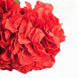 5 Bushes | Red Artificial Silk Hydrangea Flower Bouquets#whtbkgd