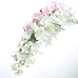 4 Stems | 41inch Tall White Artificial Silk Hydrangea Flower Branches#whtbkgd