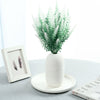4 Bushes | 14" Green/White Artificial Lavender Flower Plant Stems Greenery