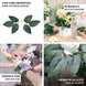 100 Pack | Green Bulk Rose Leaves Artificial Greenery Fake Rose Flower Leaves for DIY Wreath