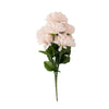 12 Bushes | Blush Rose Gold Artificial Silk Chrysanthemum Flower Bouquets#whtbkgd
