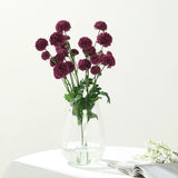 Transform Your Space with Burgundy Artificial Chrysanthemum Mum Flower Bouquets