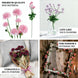 2 Bushes | 33" Ivory Artificial Mums Spray, Faux Chrysanthemum Flower Bouquet