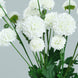2 Bushes | 33" Ivory Artificial Mums Spray, Faux Chrysanthemum Flower Bouquet#whtbkgd