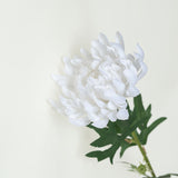 3 Stems | White 27inch Artificial Silk Chrysanthemum Bouquet Flowers