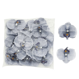 Elevate Your Event Decor with Charcoal Gray Silk Orchids