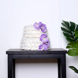 20 Flower Heads | 4inch Lavender Artificial Silk Orchids DIY Crafts
