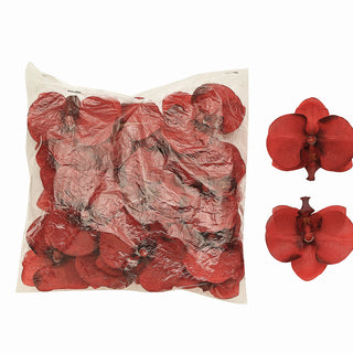 High-Quality Red Artificial Silk Orchids for Lasting Beauty