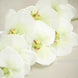 2 Stems | 40inch Tall Cream Artificial Silk Orchid Flower Bouquets#whtbkgd
