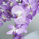 2 Stems | 40inch Tall Lavender Lilac Artificial Silk Orchid Flower Bouquets