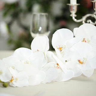 Timeless White Silk Orchids for Any Season