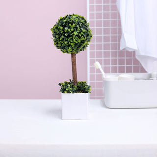 Enhance Your Space with Artificial Boxwood Topiary
