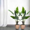 2 Pack | 3ft Faux Potted Bird of Paradise Plant