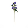 2 Bouquets | 33inches Tall Violet Artificial Silk Rose Flower Bush Stems