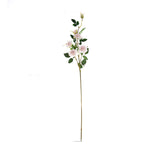2 Stems | 38inches Tall Rose Gold/Blush Artificial Silk Rose Flower Bouquet