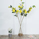 2 Stems | 38inch Tall Yellow Artificial Silk Rose Flower Bouquet Bushes