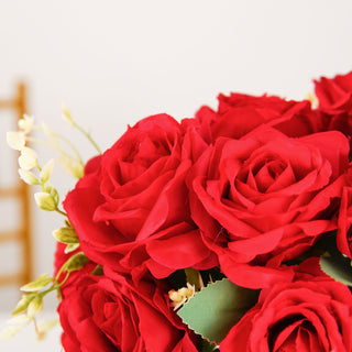 Versatile and Long-Lasting Silk Rose Bouquet