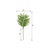 3 Pack | 7inches Artificial PVC Spike Crassula Decorative Succulent Plants