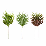 3 Pack | 7inches Artificial PVC Spike Crassula Decorative Succulent Plants#whtbkgd