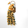 22inch Artificial Hanging Vine Sunflower Bush, Draping Bouquet Garland#whtbkgd