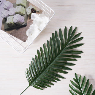 Create a Tropical Oasis with Artificial Silk Tropical Palm Leaf Plants