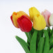10 Stems | 13inch Assorted Real Touch Artificial Foam Tulip Flowers#whtbkgd