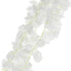 42inches White Artificial Silk Hanging Wisteria Flower Garland Vines#whtbkgd