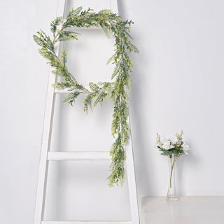6ft Artificial Boston Fern Hanging Vine for Natural Event Decor