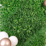 13 Sq. ft. | Boxwood/Fern Greenery Garden Wall, Grass Backdrop Mat