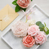 26 Pcs | Artificial Rose, Peony & Silk Hydrangea, Daisy Mix Flower Box - Assorted Colors