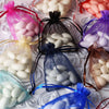 10 Pack | 3inch Black Organza Drawstring Wedding Party Favor Gift Bags