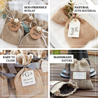 Create Unforgettable Memories with Our Mini Burlap Sack Bags