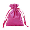 12 Pack | 3inch Fuchsia Satin Drawstring Wedding Party Favor Gift Bags#whtbkgd