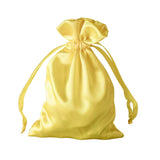 12 Pack | 4x6inch Gold Satin Drawstring Wedding Party Favor Gift Bags#whtbkgd