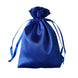 12 Pack | 4x6inch Royal Blue Satin Drawstring Wedding Party Favor Gift Bags#whtbkgd